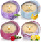 Scented Candles Gift Set for Women with Sayings, 4 Pack Aromatherapy Candles
