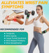 HiRui Wrist Brace Compression Strap, Adjustable Wrist Support for Fitness, Weightlifting, Sprains, Pain Relief (2 PACK,