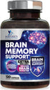 Nootropic Brain Supplements for Memory and Focus - 120 Capsules with 40 Nootropics & Vitamins for Clarity &