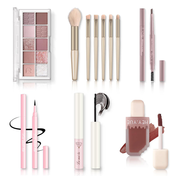 All in One Makeup Kit for Women, Full Basic Cosmetics Set for Beginners & Professionals, Makeup Gift Set for Girls