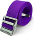LiftAid Transfer and Gait Belt 60 Inch with Metal Buckle - Walking, Standing, Transfer Aid (Purple)