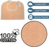 Nobles Health Care Products Pack 6 of Terry Adult Bib with hook and loop Closure (Peach)