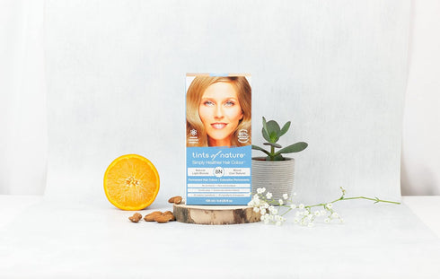Tints of Nature 8N Natural Light Blonde Hair Dye, 4.4 fl oz - Ammonia-Free, Nourishes Hair