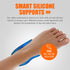 NeoAlly Copper Ankle Brace with Gel Pads, Medium Compression Sleeves for Plantar Fasciitis, 1 Pair