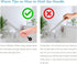 Larger Pumice Stone Toilet Bowl Cleaner, 16.7 Inch with Handle for Hard Water Ring and Stains Cleaning