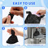 Lerheedi 2000 10.2 7.1inch, Pcs Sanitary Napkin Disposal Bags with Handles, Sanitary Disposal Bag x Black Trash Bags