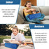 Small Wedge Pillow, Positioning Pillow for Bed Sores, Yoga Wedge Pillow for Laptop, Mini Wedge Pillow for Chair (1 Unit)