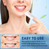 Mint-Flavored Oral Finger Wipes, Teeth Whitening Wipes, Oral Cleaning Wipe (Dark Blue, 60 Pcs)