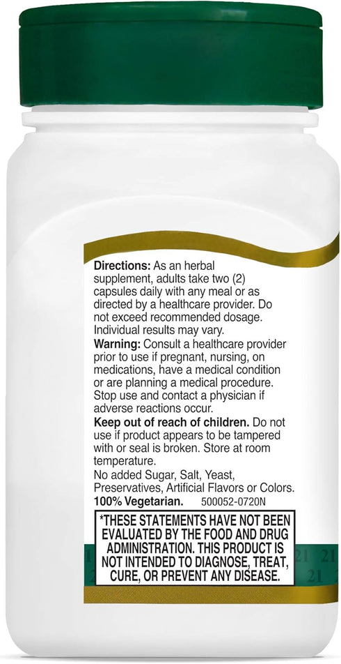 21st Century Echinacea Extract Veg Capsules, 60 Count