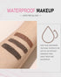 Waterproof Brown Eyebrow Pencil for Women, Filler with Brush for Blondes
