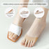 Metatarsa Foot Pads, Reusable Soft Ball of Foot Cushions for Women, Pain Relief Honeycomb Fabric (2 Pairs Beige / 1