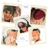 XTREND 6 Pcs Wide Headbands for Women, Extra Large Turban Stretch Fashion Hairband for Workout