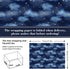 AnyDesign 12 Sheet Galaxy Wrapping Paper Constellation Gift Wrap Paper Bulk Folded Flat Blue Purple Starry Sky Art Paper for Birthday Baby Shower DIY Crafts Gift Wrapping, 19.7 x 27.6 Inch