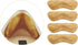 Premium Leather Heel Grips, Liner Cushions Inserts for Shoes Too Big, Khaki, 3 Pairs (0.35 inch Thicker)