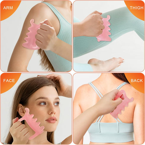 HTHLNG Large Fascia Massage Blaster Tool Deep Tissue Myofascial Release & Cellulite Massager, Trigger Point Therapy