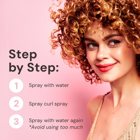 MILANO COLLECTION Essentials Curl Activator Spray for Wigs, Curl Refresher & Hair Spray for Curly and Wavy Hair Pieces & Extensions, Curl Enhancer & Moisturizer, Curly Hair Product, Wig Care Products