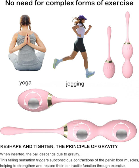 Set, Kegel Exercises Weight Control, Kegel Exercise Food Grade Silicone: Kegel Exercise System, Pelvic Floor Exercise