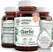 Natural Nutra Odorless Garlic Oil Supplement - Organic Pills for Heart Health, Skin Health - 500mg, 100 Softgels