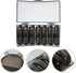 HOODANCOS 7-Day Weekly Pill Organizer Compact Medicine Case Detachable Compartments, Portable Travel Pill Holder