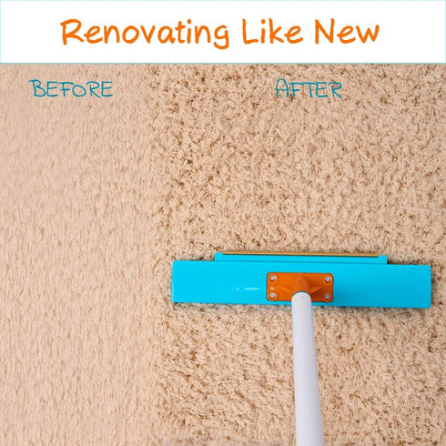Carpet Rake for Hair Removal, Carpet Scraper Brush, Pet Fur Remover for Couch, Furniture, and Carpet