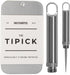DAILYCARRYCO. Titanium Toothpick Holder TiPick - Portable Metal Travel Toothpick - Compact EDC Micro Toothpick,