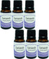 KRISAMEX Lavender Natural Essential Oils Diffuser Aromatherapy 6 Bottles Set CB