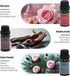 Set 6 10ML Autumn- Gift of Premium Fragrance Oils - Fragrance Oils for Perfume, Soap & Candle Making Scents, Wild Rose