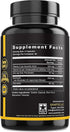 SPARTIS Zinc Quercetin 500mg Supplement with Vitamin C, D3, Bromelain - Immune Support, 120-Caps, 1 Bottle