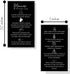 Manicure Aftercare Instruction Cards | 50 Pack | 2x3.5" inch Business Card Size | Nail Salon Handout | Nail Care | Nail Artist Supplies | Black and White Design by Lashicorn