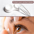 2 Pack Travel Contact Lens Case Kit, Portable Eye Case with Mirror, Remover Tool, Tweezers & Solution Bottle