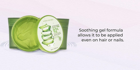 Nature Republic Soothing & Moisture Aloe Vera 92% Gel, 10.56 Fl Oz