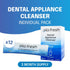 Dental Appliance Cleanser, 24 Packets of Concentrated Cleaner Powder for Retainers & Dentures, Mint Flavor