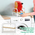 Laundry Detergent Holder Liquid Laundry Detergent Riser and Stand with Drip Tray for Laundry Room Organization