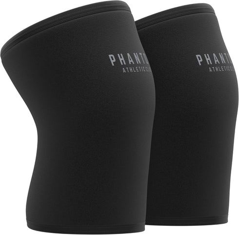 Phantom Athletic Club 7mm Compression Knee Sleeves for Weightlifting Support, Powerlifting Strength, Heavy Squats, Cross