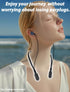 HALLEAST Earplugs Cord, Anti-Lost Earplug Lanyard Neckband, Safety Connector Strap in Black