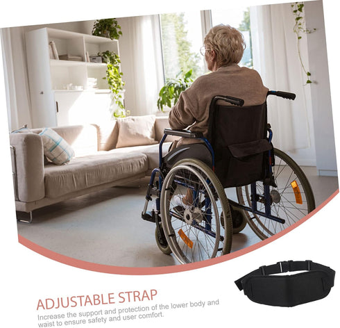 Holibanna Adjustable Protective Leg Strap for Elderly Patients Safety Band to Prevent Sliding and Falls Suitable