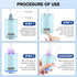 UV Toothbrush Covers Case and Holder with Light,Toothbrush Covers with Holder, Rechargeable Portable Toothbrush Cleaner