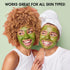 SHVYOG Green Tea Face Mask, Antioxidant Clay Mask with Volcanic Mud for Deep Cleansing & Hydrating
