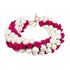Indian traditional style hair accessories looks like natural flowers