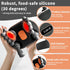 HGUIEPGSQZG 4D Neck Massager with LED Display, with Heat Function, for Relieving Shoulder and Neck Pain, Portable