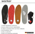 pedag Worker Heavy Boot Insoles, Made in Germany, Supports Foot from Heel to Toe, Longitudinal and Metatarsal Arch, Men