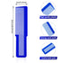 Patelai 10 Pieces Hair Cutting Comb, Fine Tooth Styling Barber Comb for Home Salon (Eye-catching Colors)