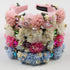 Luxury Handmade Crystal Stone Pearl Flower Headbands, Hair Accessories for Women, Wedding Hairband