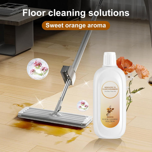 Floral Fragrance Floor Cleaning Solution - Compatible with Tineco, Deep Cleans Multiple Hard Floors (2 bottles)