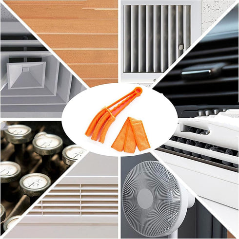 AKOAK Window Blinds Cleaning Brush - Fan Blade Cleaner with Ultra-fine Fiber Tube Sleeve, Washable Pack of 1