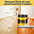 PIPIHUA Beeswax Polish & Conditioner - 2 x 100g Waterproof & Repair Wax with 4 Sponges