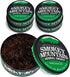 Smokey Mountain Herbal Long Cut Snuff, Wintergreen, 5 Can Box, Tobacco Free, Nicotine Free