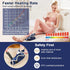 JOBYNA Ankle/Toe/Foot Warmer, Full Coverage Heated Foot Wrap, Electric Heating Pad for Pain Relief