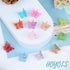Hoyols Glitter Butterfly Hair Clips, 90s Girls Hair Accessories, Sparkle Small Jaw Claw Clips, Assorted 48 pcs