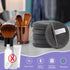 SUNLAND Reusable Makeup Remover Pads, Microfiber Face Cleansing Gloves, Washable Cloth with Laundry Bag, Rounds Pads